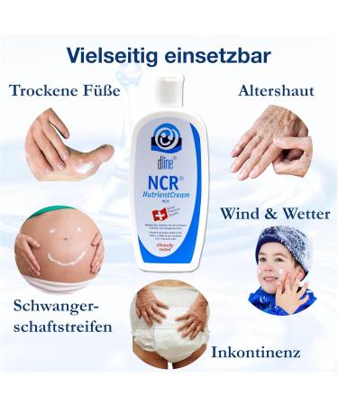 DLINE NCR Nutrient Cream 500ml | Moisture Cream for Dry Skin | Aloe Vera Beeswax & Jojoba Oil | International Shipping Available - Buy Online on SooperMarket.com