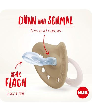 NUK Signature Night Dummy with Light Effect - BPA-Free Silicone Blue - Buy Online on SooperMarket.com