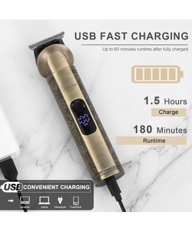 Buy Hatteker 8-in-1 Beard Trimmer Kit | Professional Hair Clipper & T-Blade Electric Razor for Men - Cordless Grooming | International Shipping Available - Buy Online on SooperMarket.com