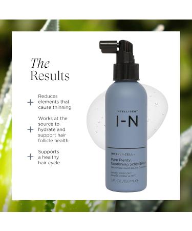 Pure Plenty Nourishing Scalp Serum | Advanced Hair Cycle Support | Vegan Formula for Fuller Stronger Hair | 5 Oz - Buy Online on SooperMarket.com