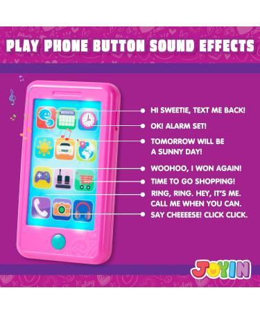 Joyin Rosa Playing Smartphone Key Fob & Credit Card Set - Kids' Cell Phone Toy for Toddlers | Perfect Birthday Gift for Ages 1-5 - Buy Online on SooperMarket.com