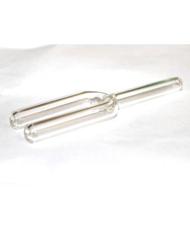 Glass Tube Dia 1 cm - Y Shape Double Barrel Lab 3 Way Connector 4.4 inch / 11.2 cm Dual Barrel Muffler Fitting 2-Pack - Buy Online on SooperMarket.com