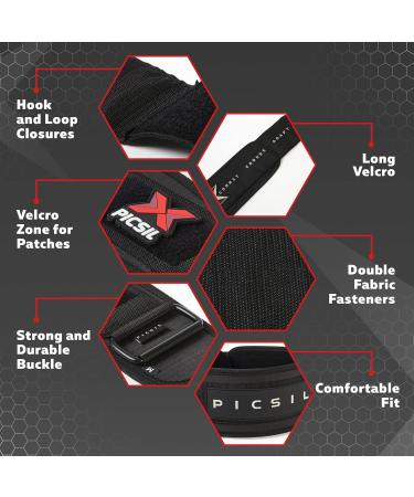 Picsil Lumbar Belt for Weightlifting - Ideal for Squats Cross Lifting & Lunges | Customizable 3 Colors 5 Sizes | International Shipping Available - Buy Online on SooperMarket.com