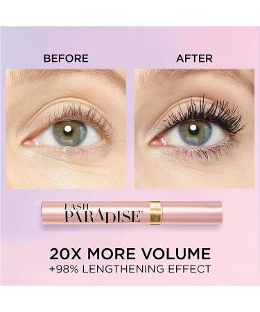 L'Oreal Paris Voluminous Lash Paradise Waterproof Mascara, Blackest Black, 0.25 Fl Oz - Pack of 1 - Buy Online on SooperMarket.com