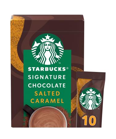 Starbucks Signature Salted Caramel Hot Chocolate Sachets 10 X 20g
