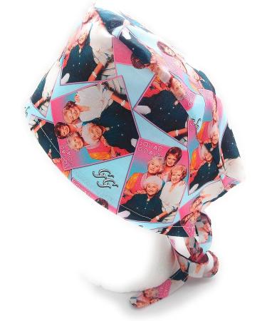 Girls Comedy Fun Oldies TV Show Scrub Hat - Cotton Fabric Cap in Multi Colors - Buy Online on SooperMarket.com