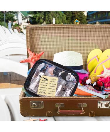 Squeezable Travel Bottles Set | TSA Approved Containers with Clear Quartz Bag | Refillable Toiletry Bottles for Liquids - Buy Online on SooperMarket.com