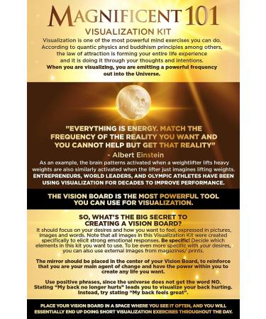 Ultimate Vision Board Kit for Manifesting Your Dream Life through Visualization - Buy Online on SooperMarket.com