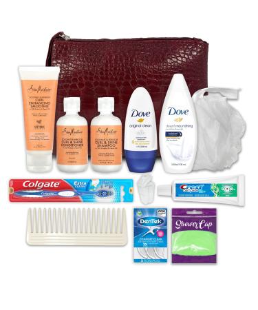 Convenience Kits International Women s Multicultural 13 pc Travel Kit Featuring: Travel-Size Hair & Body Products (7744)