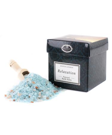 London | Relaxation - 100% Natural Bath Salts | A medley of Epsom Dead Sea Mineral and Himalayan Pink Salts | Perfect as a Gift | Handmade in UK