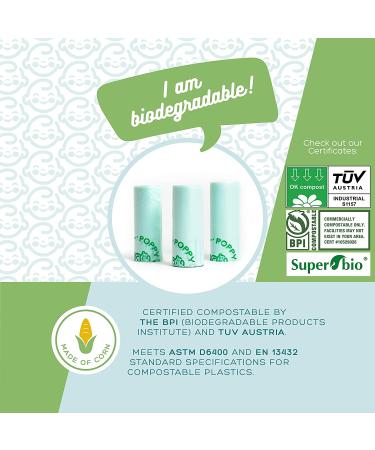 60 Biodegradable Potty Chair Liners - Universal Fit - Leak-Proof & Compostable - 3 Rolls of 20 Bags - Portable Potties - Buy Online on SooperMarket.com