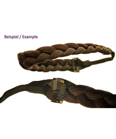 Buy WIG ME UP CXT-005-006 Braided Hairband Headband - Clip-In 2cm Wide Brown Braid for Traditional Costumes | International Shipping Available - Buy Online on SooperMarket.com