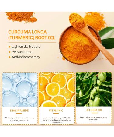 Turmeric Face Cream - Anti AgingCream For Radiant&Glowing Skin - Dark Spot Corrector Age Spot Remover Anti Aging - Natural Turmeric Cream Skin Care - Buy Online on SooperMarket.com