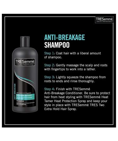 TRESemm Anti-Breakage Shampoo 28 oz | Strengthen & Nourish Hair | Shop Internationally - Buy Online on SooperMarket.com