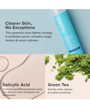 Paula's Choice CLEAR Extra Strength 2% BHA Exfoliant - Face Exfoliator Peel Fights Breakouts Blackheads & Enlarged Pores - with Salicylic Acid - Combination to Oily Skin - 118 ml 118 ml (Pack of 1) - Buy Online on SooperMarket.com