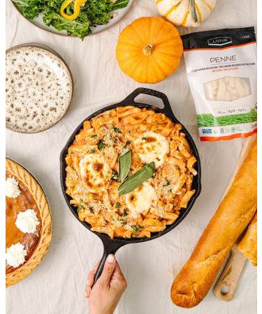 Organic Shirataki Penne Pasta with Oat Fiber - Low-Calorie, Non-GMO, Gluten-Free, Keto Certified (Pack of 6) - Buy Online on SooperMarket.com