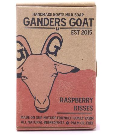 Goats Milk soap Raspberry Seed Scrub 100g