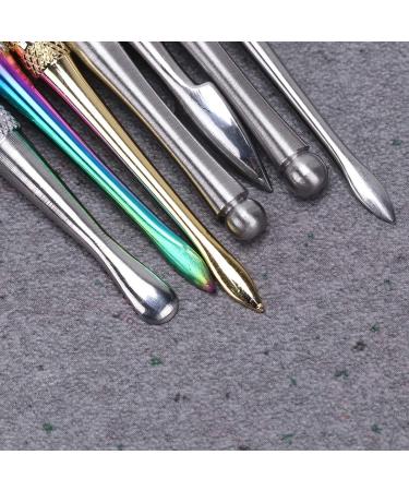 COHEALI Stainless Steel Jewelry Kit Set - Ear Cleaning & Candle Making Tools | 7pcs Ear Pick, Wax Carving Tools, Clay, Candle Kit - 0.6x12.2cm - Buy Online on SooperMarket.com