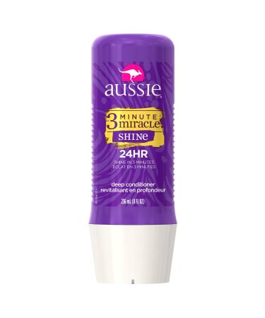 Aussie 3 Minute Miracle Shine Conditioning Treatment  8 Fluid Ounce