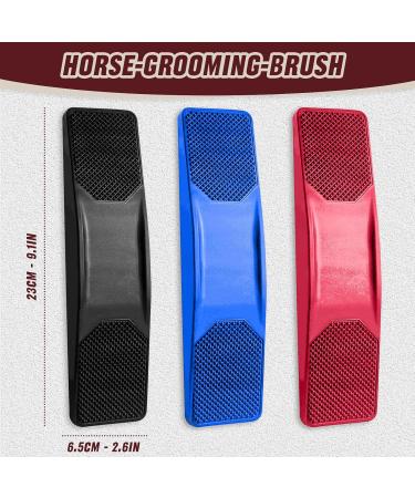 Tuofang 6-in-1 Multifunctional Horse Brush & Massage Comb for Effective Grooming - Black - Buy Online on SooperMarket.com