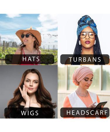 Madison Headwear Wig Grip Headbands for Women - Adjustable Velvet Comfort - No-Slip Lightweight Material - Beige - Buy Online on SooperMarket.com