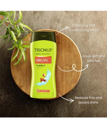 Argan Herbal Hair Care Kit - Soft Shiny & Bouncy Hair | Shampoo Conditioner & Cream | International Shipping - Buy Online on SooperMarket.com