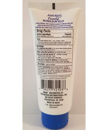 3-Pack Creamy Petroleum Jelly Hand Cream for Dry, Rough Skin - 3 oz Each - Absorbs Quickly - Softly Scented - Buy Online on SooperMarket.com