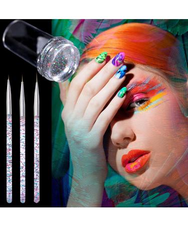Clear Silicone Jelly Stamper Nail Art Brushes - Manicure Tools for French Tip Nails Design - Buy Online on SooperMarket.com