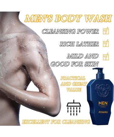 Mens Body Wash 500ml - Long Lasting Moisturizing Shower Gel for Men | Best International Shipping - Buy Online on SooperMarket.com