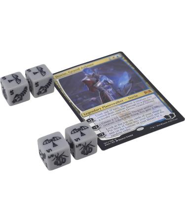 Monster Rocks 36 Token Dice Set for Magic The Gathering - 6 of Each Color - Buy Online on SooperMarket.com