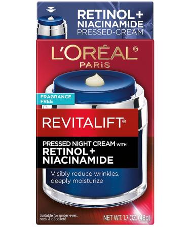 Revitalift Night Cream with Retinol & Niacinamide - Hydrate & Reduce Wrinkles | L'Oreal Paris - Buy Online on SooperMarket.com