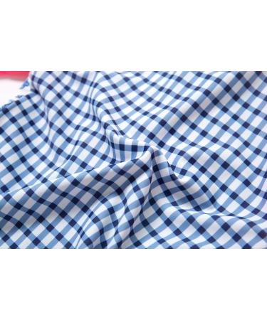 BONVERANO Baby Girls Swimsuit UPF 50+ Long-Sleeve Zipper One Piece, Blue/White, 2-3 Years - Buy Online on SooperMarket.com