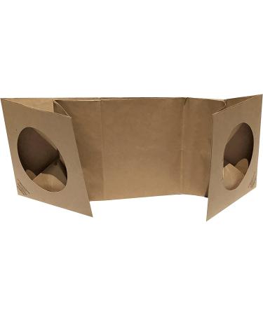 Dezi & Roo Hide and Sneak Collapsible Paper Tunnel: Interactive Cat Toy for Enrichment - Buy Online on SooperMarket.com