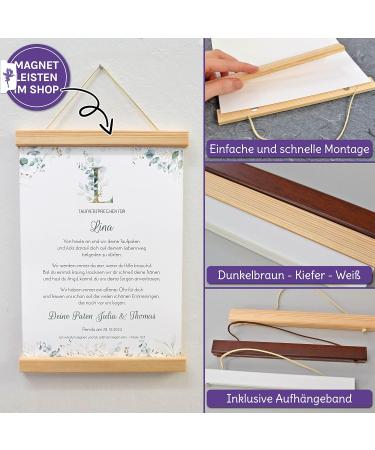 Personalized Fairy Dust Sponsoring Letter | Custom Baptismal Gift for Godchild & Godfather | Monogrammed Sponsor Letter & Certificate - Buy Online on SooperMarket.com
