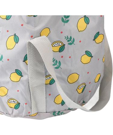 Verdant Touch Portable Travel Foot Bath Tub Portable Travel Foot Bath Tub Waterproof Collapsible Foot Bath Basin for Outdoor Picnic High Temperature Resistance Gray Lemon - Buy Online on SooperMarket.com