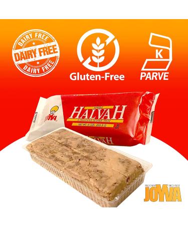 Joyva Halvah Marble Variety 8 oz Pack - Tahini-Based Sweet Sesame Treat | Kosher Parve | Handmade in Brooklyn, New York - Buy Online on SooperMarket.com