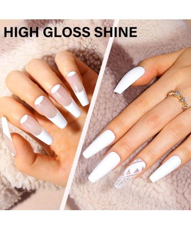 AILLSA White Gel Nail Polish 15 ML - Long Lasting UV Gel Varnish for DIY Manicure at Home - Buy Online on SooperMarket.com