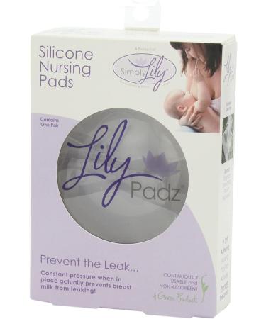 LilyPadz Reusable Silicone Nursing Pads - Regular Size (1 Pair) - Buy Online on SooperMarket.com