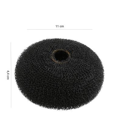 T4B LUSSONI Hair Bun Ring - Durable 110 mm Black Styling Accessory for Perfect Hairstyles - Buy Online on SooperMarket.com