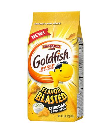 Pepperidge Farm Goldfish Flavor Blasted Cheddar & Sour Cream Crackers 6.6 oz Bag - Buy Online on SooperMarket.com