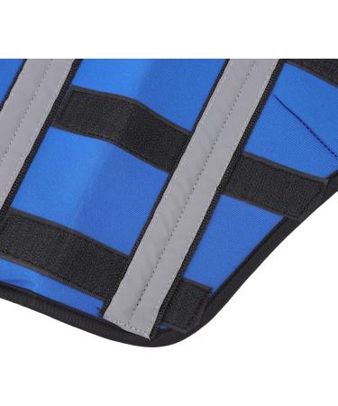 Dog Right Rear Leg Hock Brace - Neoprene Material Prevents Injuries Provides Stability with Support Strip Reflective Strip for Dogs (S) - Buy Online on SooperMarket.com