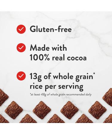Chex Chocolate Gluten Free Breakfast Cereal 20.3 oz - Pack of 1 - Buy Online on SooperMarket.com