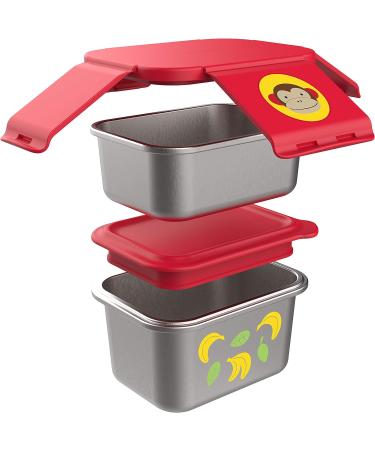 Skip Hop Zoo Stainless Steel Monkey Lunch Kit - Buy Online on SooperMarket.com
