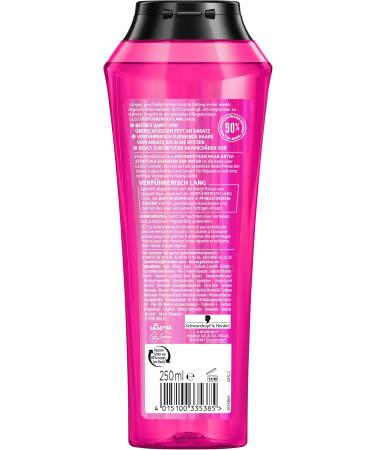 Gliss Seductively Long Shampoo 250ml - Repairs Damaged Hair Nourishes Dry Tips Ideal for Greasy Hair Care - International Shipping - Buy Online on SooperMarket.com