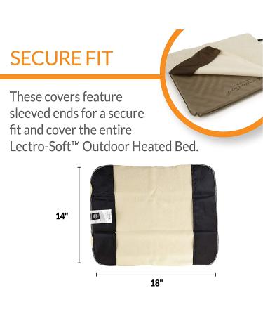 Lectro-Soft Outdoor Heated Pad Replacement Cover - Small (14 x 18) | K&H PET PRODUCTS - Buy Online on SooperMarket.com