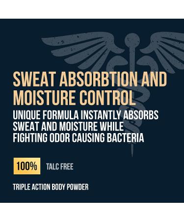 Certain Dri Body Powder 8 Oz - Maximum Sweat Absorption for Men and Women - Buy Online on SooperMarket.com