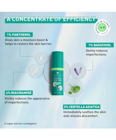 Erborian - Centella Acne Care - Soothing Moisturising Fluid 1% Bakuchiol/Patch Pimple Effect 10% PHA - Acne & Blemish Treatment - Korean Cosmetics - Buy Online on SooperMarket.com