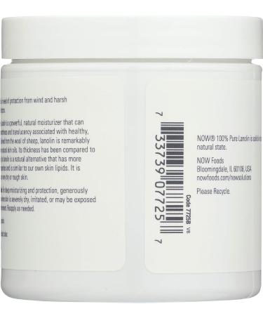 Now Foods Pure Lanolin - 7 oz | Natural Moisturizer for Skin and Hair - Buy Online on SooperMarket.com