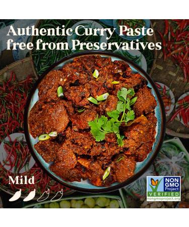 Homiah Rendang Curry Paste (3 Pack) - Gluten-Free Non-GMO Thai Curry Paste Set - Buy Online on SooperMarket.com