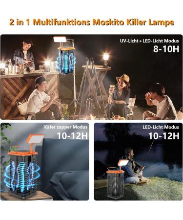 Homesuit Electric Mosquito Lamp - Automatic Outdoor Insect Destroyer & Fly Trap | Best Mosquito Zapper for Gardens & Patios - Buy Online on SooperMarket.com